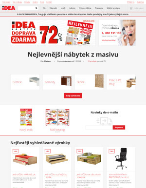 akční leták IDEA nábytek 23.3.2021-29.3.2021