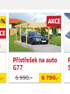 Přístřešek na auto G77