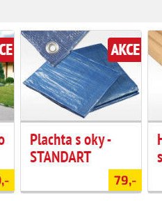Plachta s oky - STANDART