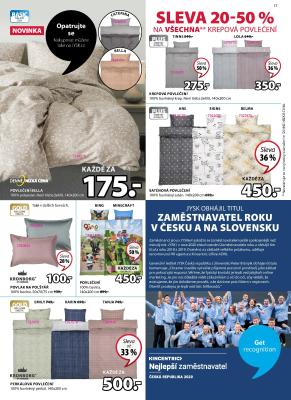 akční leták Jysk 25.3.2021-7.4.2021