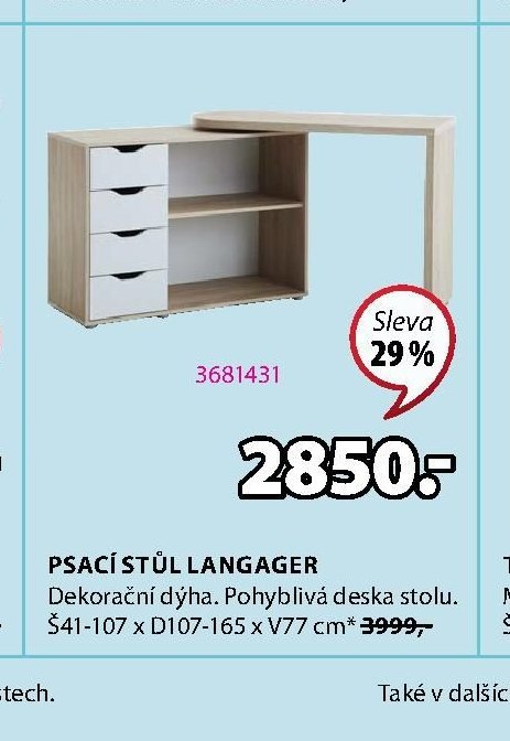 PSACÍ STŮL LANGAGER