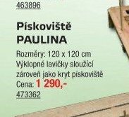 Pískoviště PAULINA