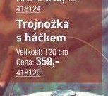 Trojnožka s háčkem