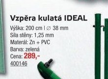 Vzpěra kulatá IDEAL