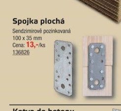 Spojka plochá