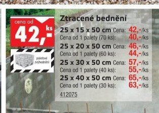 Ztracené bednění