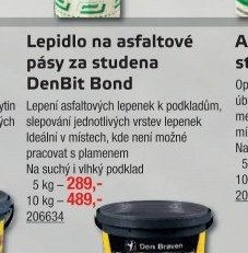 Lepidlo na asfaltové pásy za studena DenBit Bond