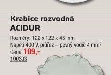 Krabice rozvodná ACIDUR