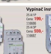 Vypínač instalační (116686)