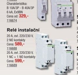 Relé instalační