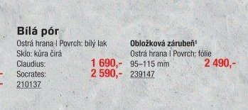 Interiérové dveře Bílá pór
