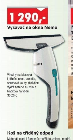 Vysavač na okna Nemo