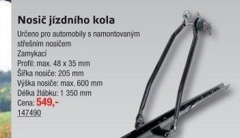 Nosič jízdního kola