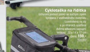 Cyklotaška na řídítka