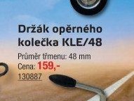 Držák opěrného kolečka KLE/48
