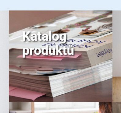 Katalog produktů