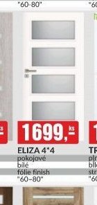 Eliza 4*4 pokojové bílé fólie finish 60-80