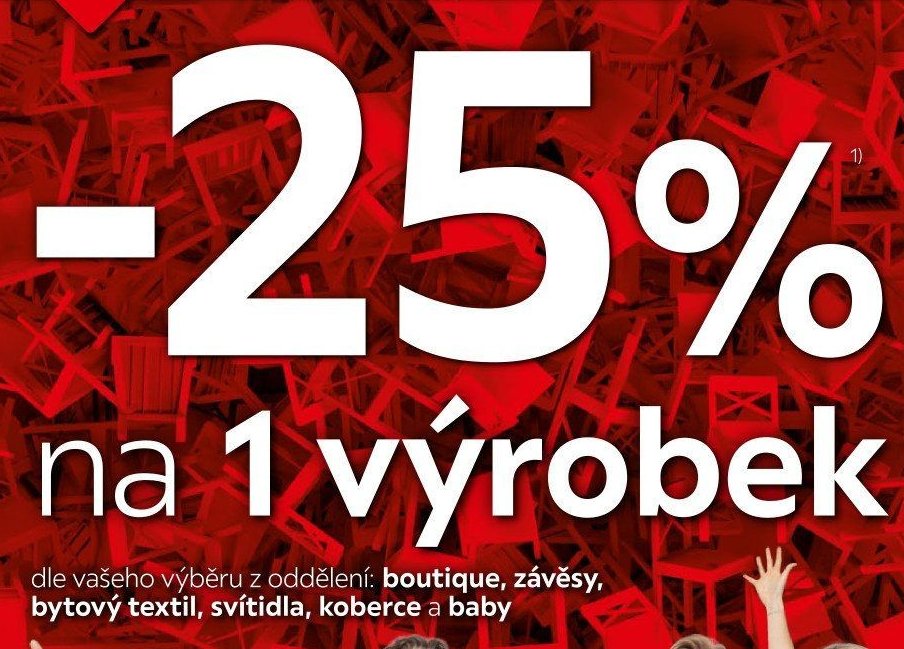 zboží z oddělení: boutique, závěsy, bytový textil, svítidla, koberce a baby