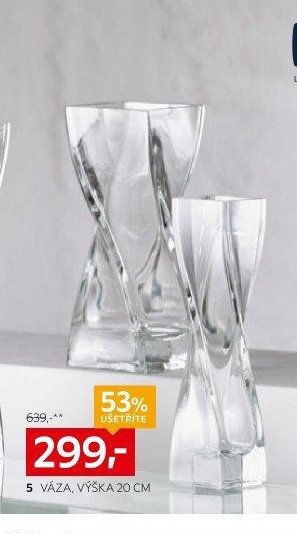 Váza, výška 20 cm