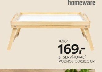 Servírovací podnos, 50x30,5 cm