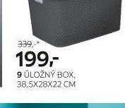 9 ÚLOŽNÝ BOX, 38,5X28X22 CM