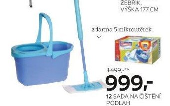 12 SADA NA ČIŠTĚNÍ PODLAH