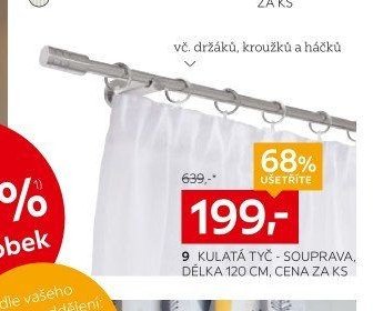 Kulatá tyč - souprava