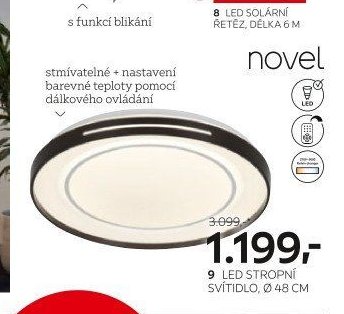 9 LED STROPNÍ SVÍTIDLO