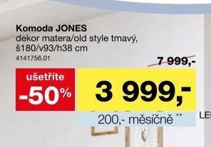 Komoda JONES