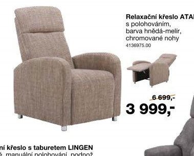 Relaxační křeslo ATANA