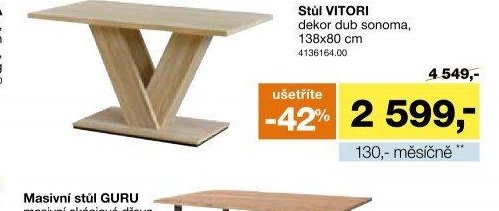 Stůl VITORI