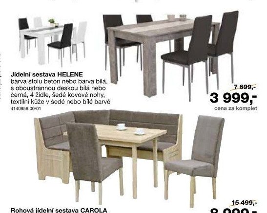 Jídelní sestava HELENE