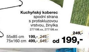Kuchyňský koberec