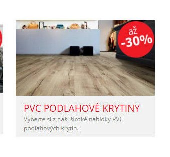 PVC podlahové krytiny