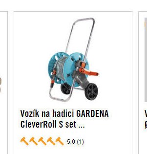 Vozík na hadici GARDENA CleverRoll S set ...