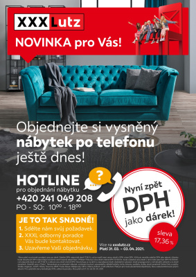 akční leták XXXLutz 31.3.2021-3.4.2021