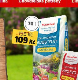 Zahradnický substrát