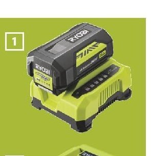 RYOBI Startset RY36BC60A-140