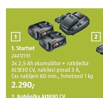 1. Startset