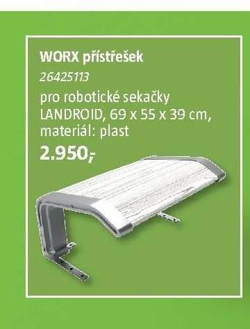 WORX přístřešek