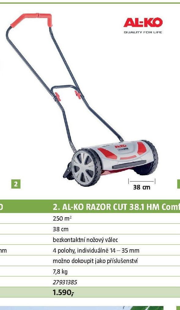 AL-KO RAZOR CUT 38.1 HM Comfor