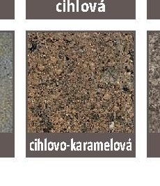 Zdicí cihly History - cihlovo-karamelová