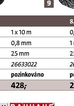 Šestihranné pletivo HEXANET - zinek