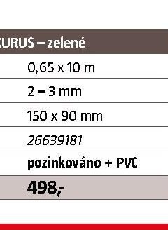 Okrasné pletivo LUXURUS - zelené