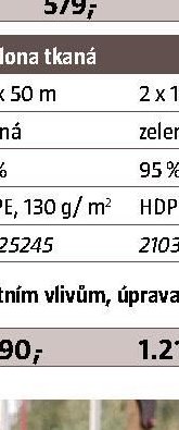 TOTALTEX – plotová clona tkaná, 2 x 10 m, zelená