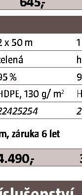 TOTALTEX – plotová clona tkaná, 1 x 5 m, hnědá