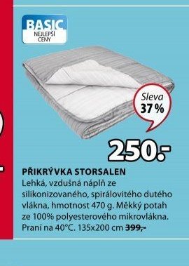 PŘIKRÝVKA STORSALEN