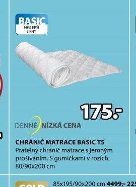 BASIC CHRÁNIČ MATRACE BASIC T5