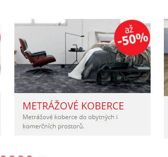 METRÁŽOVÉ KOBERCE