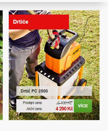 Drtič PC 2500
